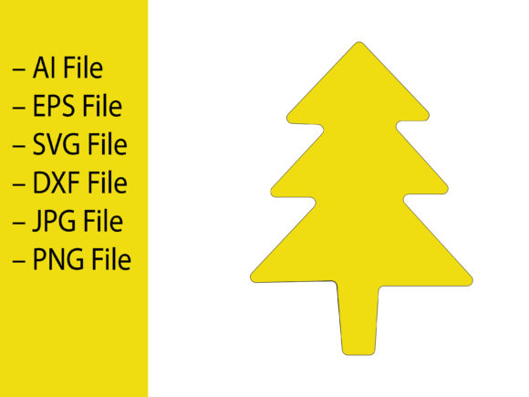 Christmas Tree Vector for Festive Design