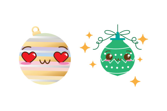 Cute Ornaments Illustrations for Festive Branding