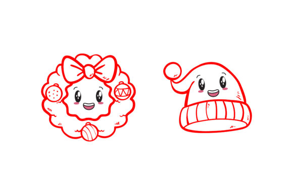 Decoration and Hat Christmas Asset