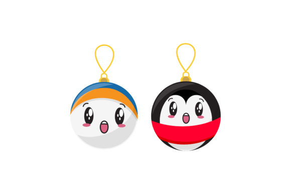 Ornaments Cute Christmas Asset Set