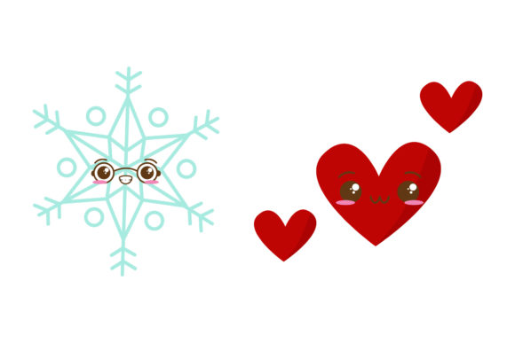 Snow and Love Christmas Asset Set