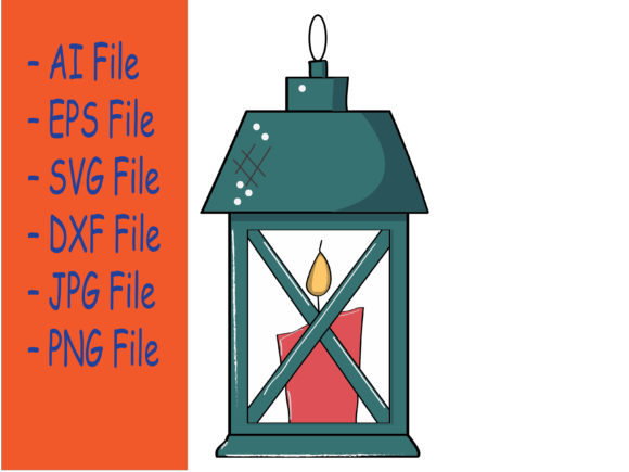 Unique Christmas Candle Lights Illustrations